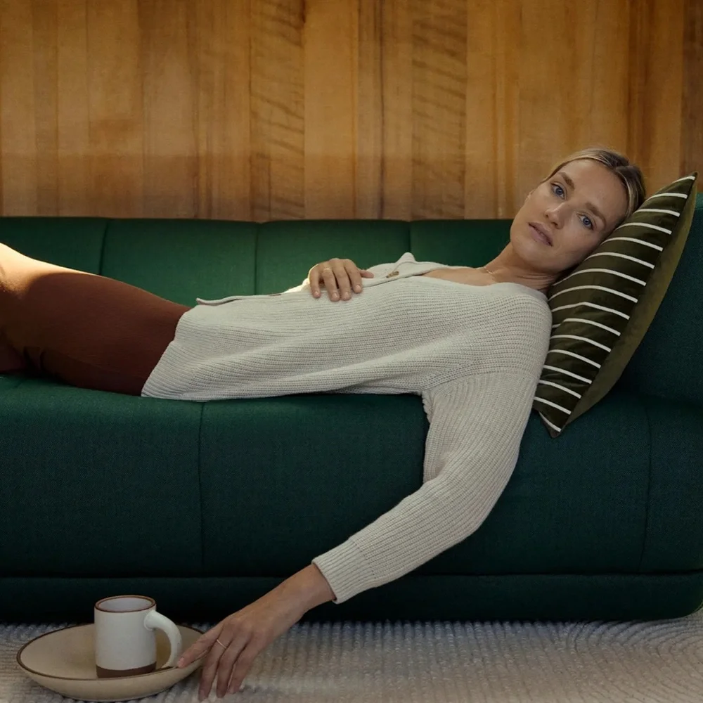 Quince 100% Organic Cotton Oversized Boyfriend Cardigan S - Picture 4 of 7